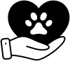ícone _ animais reabilitados